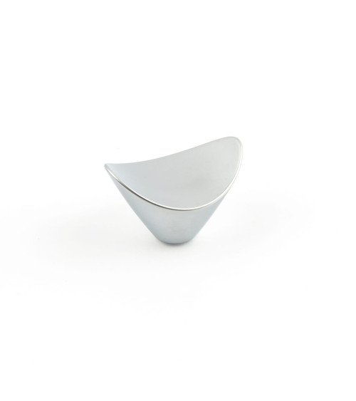 Botón de mueble cromo satinado DIUNA tirador de diseño
