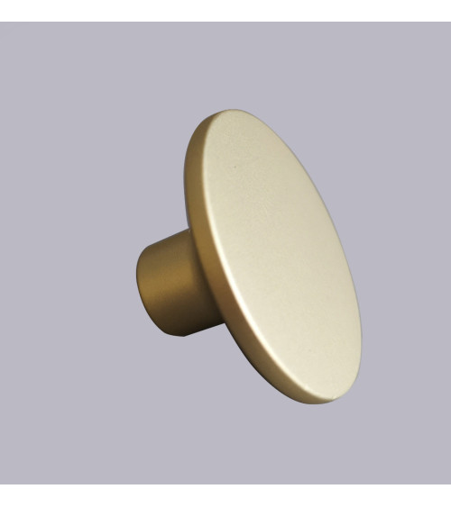 Botón de mueble oro mate ASTRO tirador de diseño