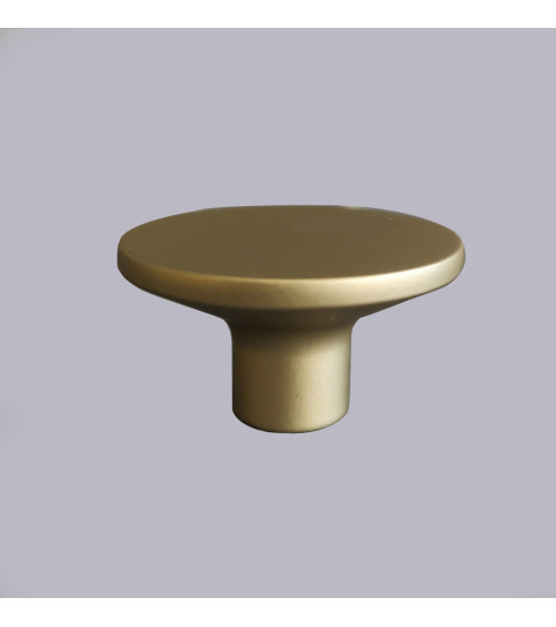Botón de mueble oro mate ASTRO tirador de diseño
