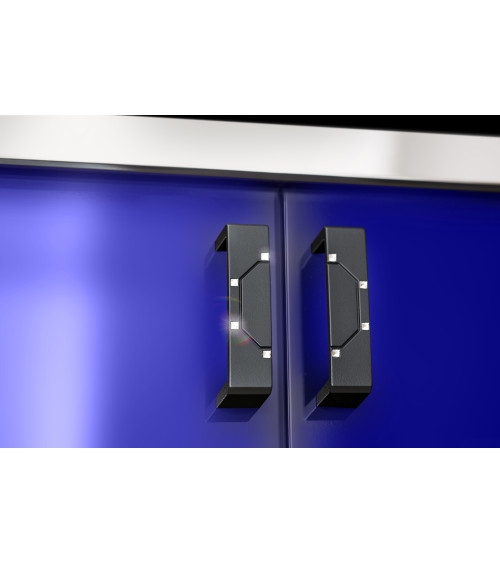Tirador de mueble plata envejecida ALTARE tirador de diseño