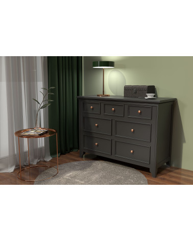 Tirador de mueble TORONTO tirador de diseño fijado en la fachada de un mueble