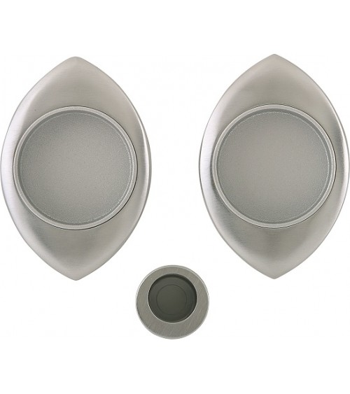 Tirador para puerta corredera cromo satinado MANDELLI 368T tirador de diseño