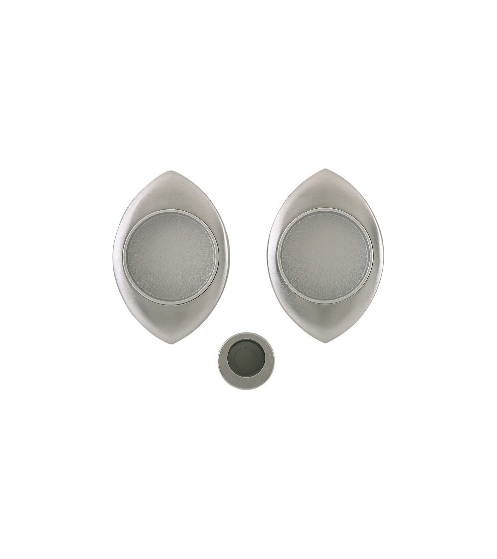 Tirador para puerta corredera cromo satinado MANDELLI 368T tirador de diseño
