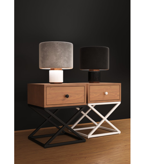 Tirador de mueble negro brillante TORONTO asa de diseño