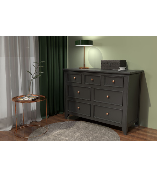 Botón de mueble negro TORONTO tirador de diseño