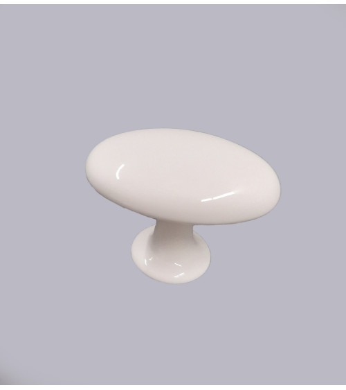 Botón de mueble blanco NAPOLI tirador de diseño