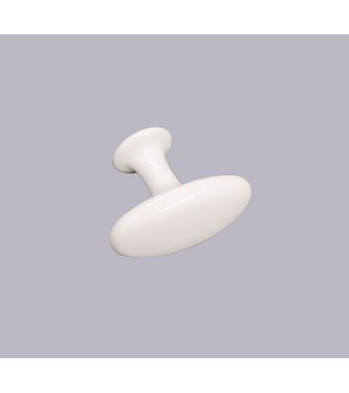 Botón de mueble blanco NAPOLI tirador de diseño