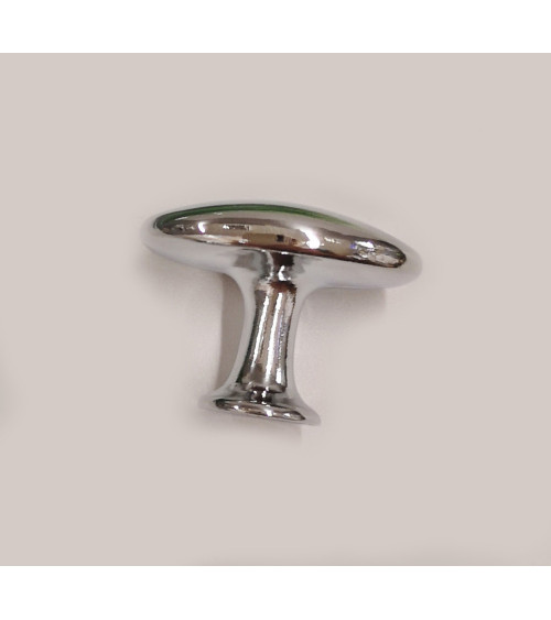 Botón de mueble cromo pulido NAPOLI tirador de diseño