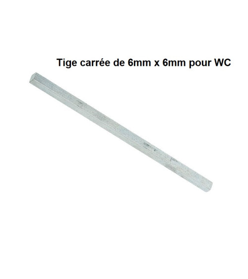 Cuadradillo de 6mm de grosor para WC