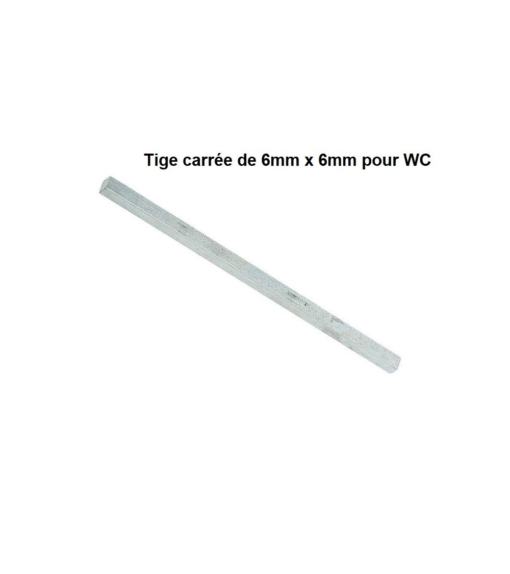 Cuadradillo de 6mm de grosor para WC