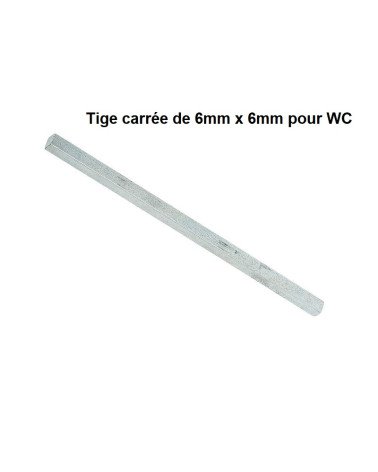 Cuadradillo de 6mm de grosor para WC