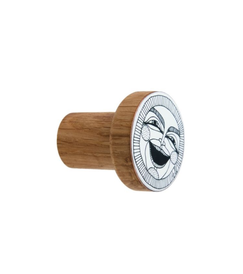 copy of Colgador de pared de madera esmaltada Alphabet
