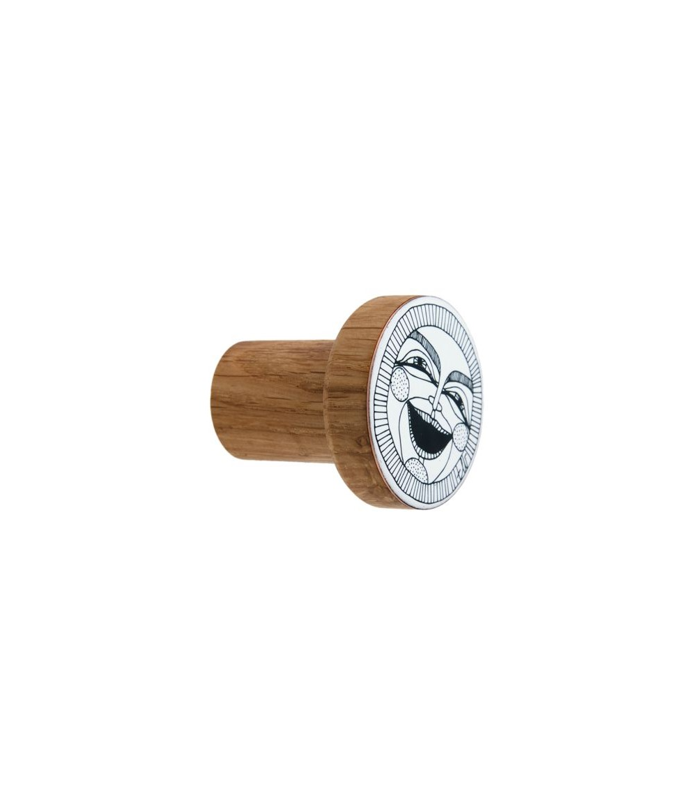 copy of Colgador de pared de madera esmaltada Alphabet