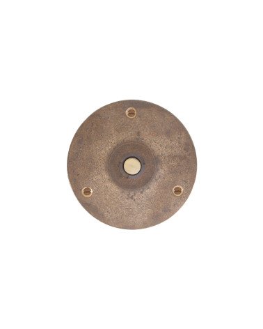 Timbre redondo Dauby Pure en bronce - botón de timbre 90RO