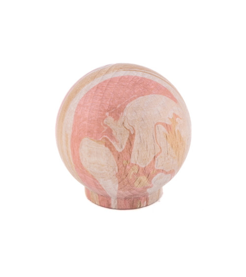 Botón de mueble en madera de haya Rosa Ebru