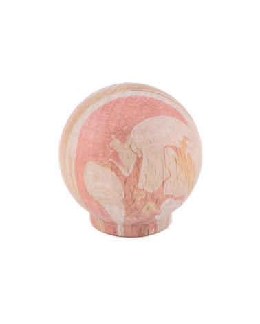 Botón de mueble en madera de haya Rosa Ebru