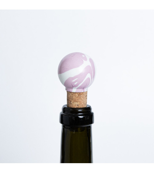 Botón de mueble de madera de haya Lila Ebru