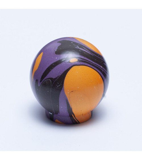 Botón de mueble de madera de haya Violet Lune Ebru