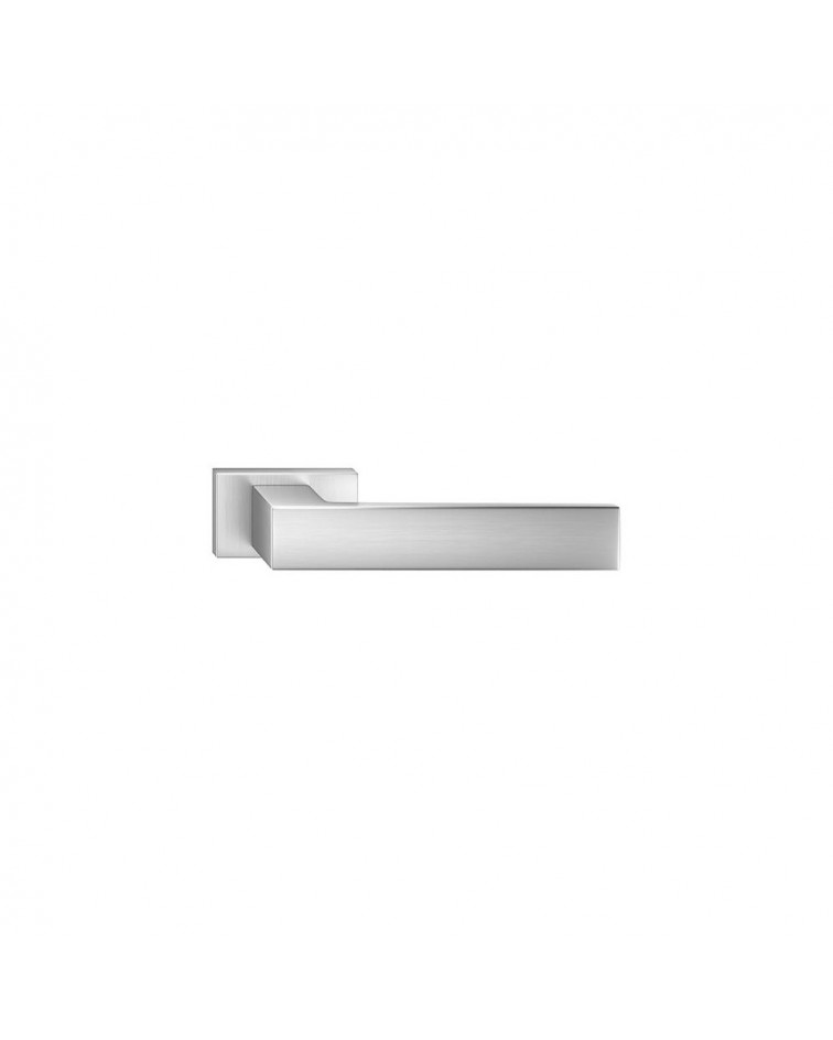 Tirador de puerta cromo satinado Focus diseño