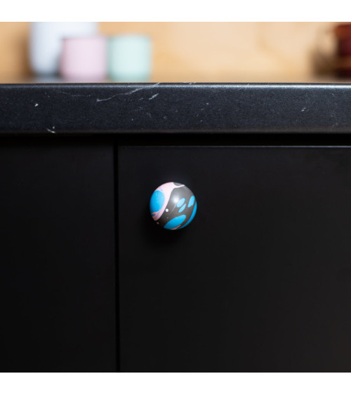 Botón de mueble de madera de haya Mixit Dixit Ebru