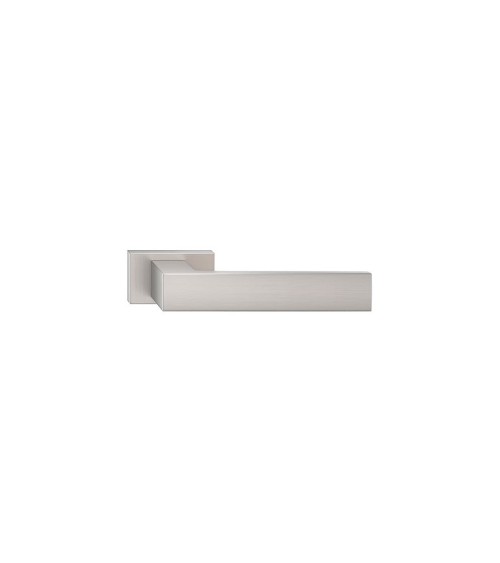 Tirador de puerta níquel satinado Focus manilla de diseño