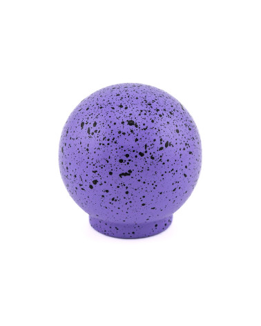 Pomo de mueble en madera de haya violeta y negro Mezcla