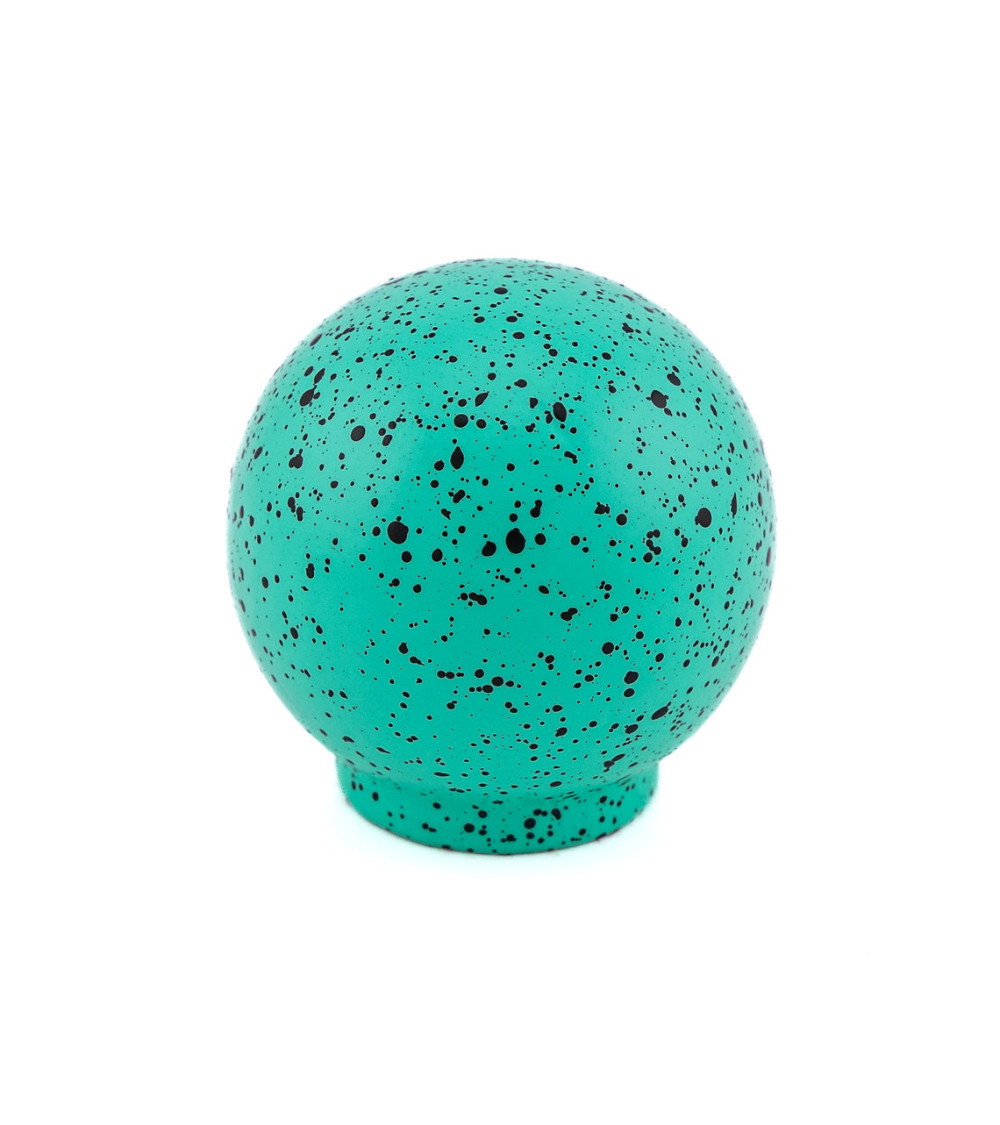 Tirador de mueble de madera de haya verde claro y negro Mezcla