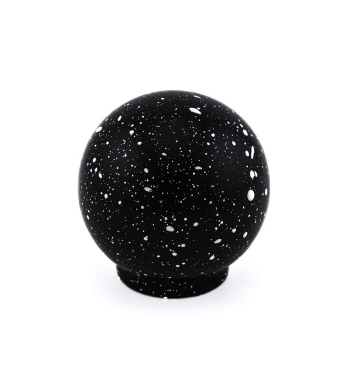 Tirador de mueble de madera de haya negro y blanco Mezcla