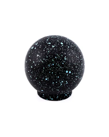 Tirador de mueble de madera de haya negro y azul claro Mezcla