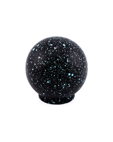 Tirador de mueble de madera de haya negro y azul claro Mezcla