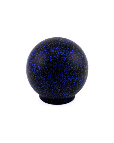 Pomo de mueble de madera de haya negro y azul profundo Mezcla