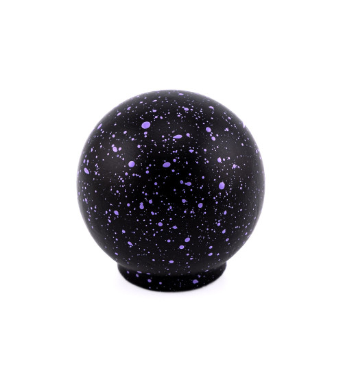 Pomo de mueble de madera de haya negro y violeta Mezcla