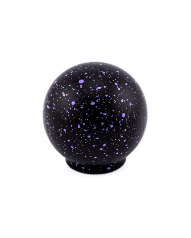 Pomo de mueble de madera de haya negro y violeta Mezcla