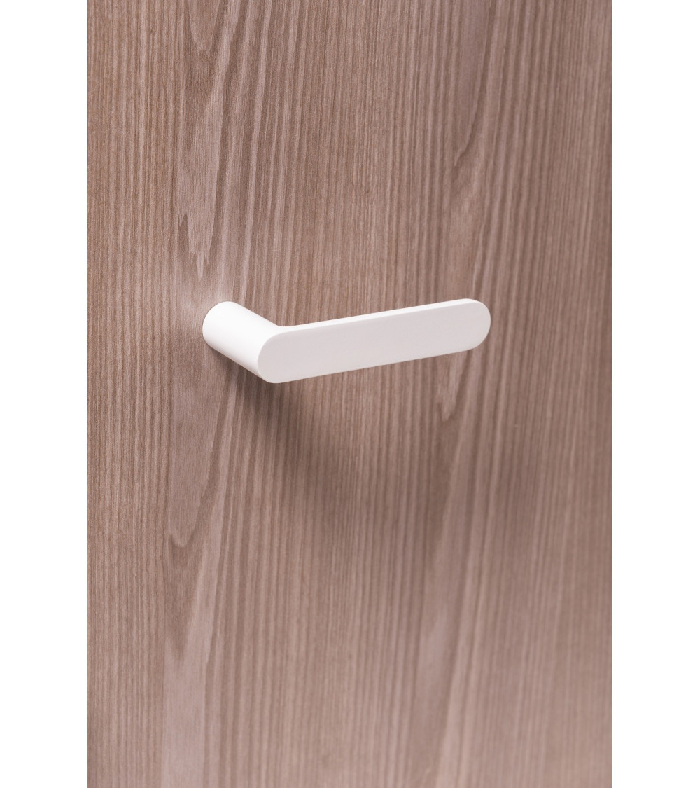 Manilla de puerta blanca sin placa VERUM Pure, diseño minimalista 2022 - manilla de diseño