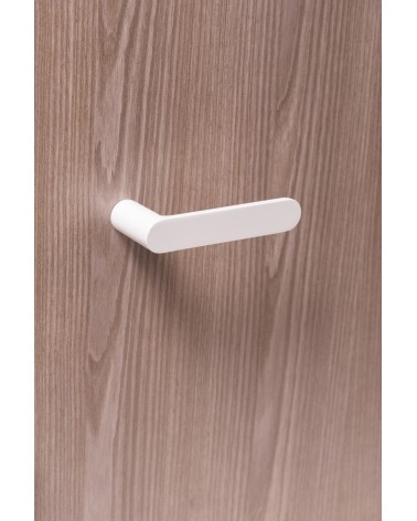 Manilla de puerta blanca sin placa VERUM Pure, diseño minimalista 2022 - manilla de diseño
