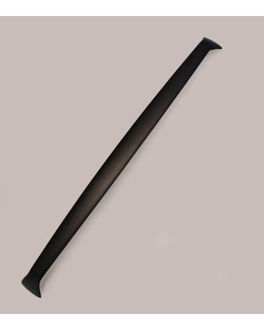 Tirador de mueble negro mate SONGO tirador de diseño dispuesto en diagonal