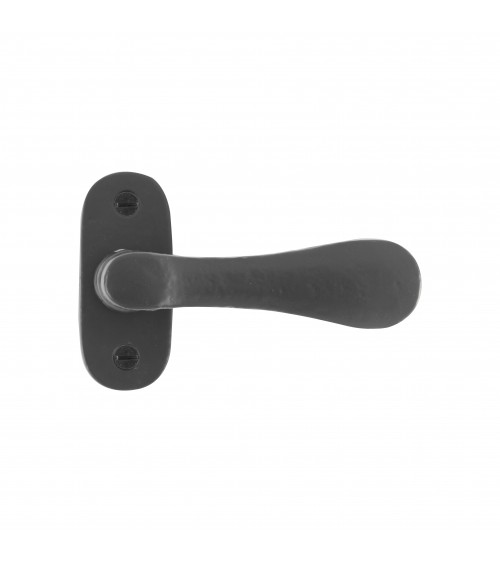Tirador de puerta negra en hierro 289 - tirador de diseño