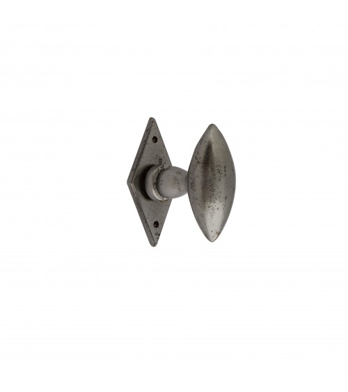 Tirador de puerta cromado en hierro 254 - tirador de diseño