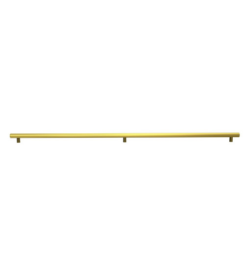 Tirador de mueble anodizado en oro/oro mate ARNO tirador de diseño