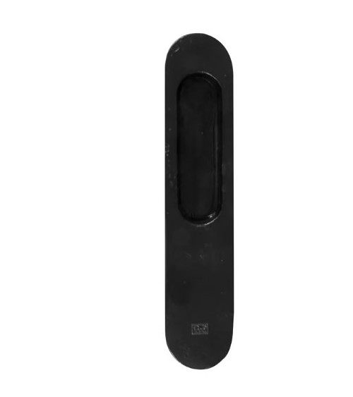 Pieza del tirador de puerta PSLD HIERRO ENVEJECIDO - NEGRO (VO)