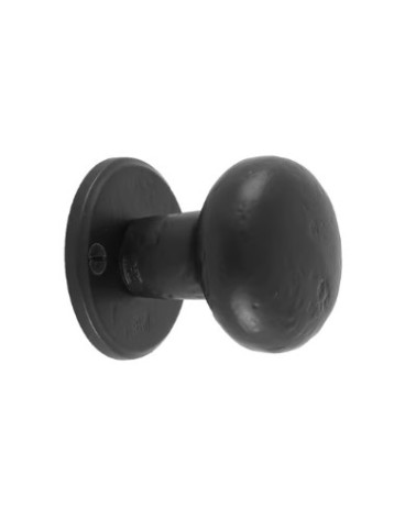 PAR BOTÓN DE PUERTA PHR /50 HIERRO ENVEJECIDO - NEGRO (VO) 45mm
