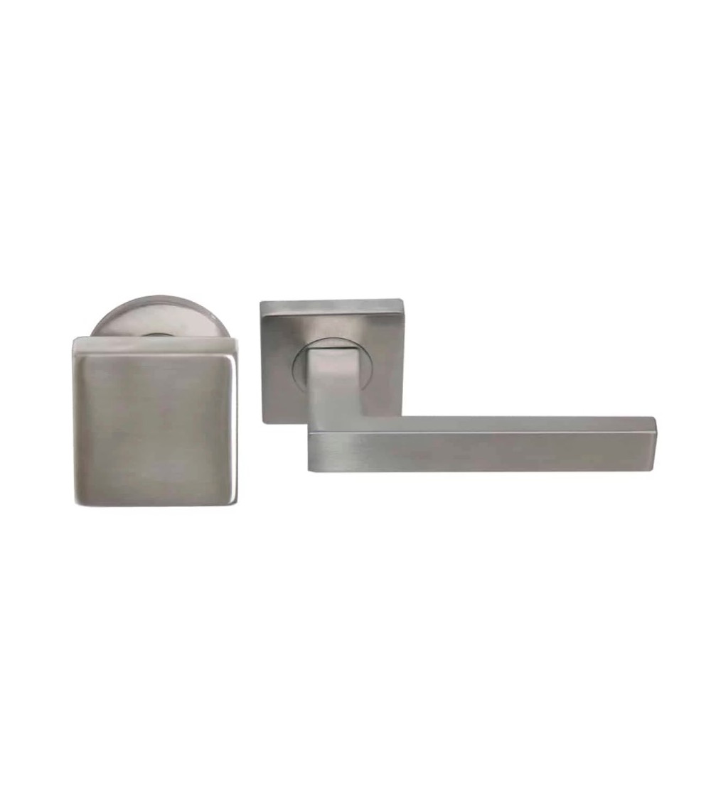 Conjunto de tiradores de rellano en inox para uso intensivo - modelo Majestea/Quatre