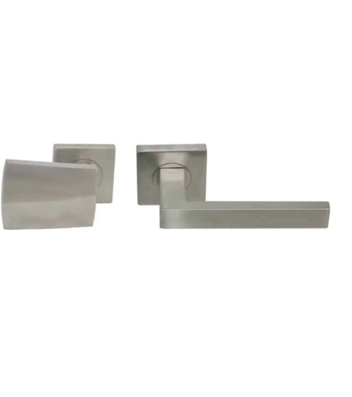 Conjunto de tiradores de rellano en inox para uso intensivo - modelo Altesse/Thor