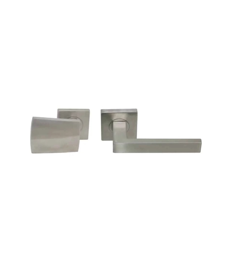 Conjunto de tiradores de rellano en inox para uso intensivo - modelo Altesse/Thor