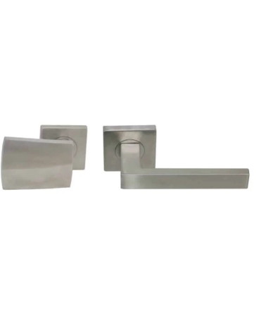Conjunto de tiradores de rellano en inox para uso intensivo - modelo Altesse/Thor