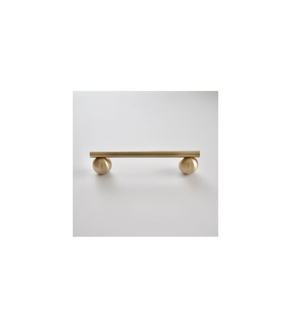 Tirador de mueble de latón cepillado modelo 04
