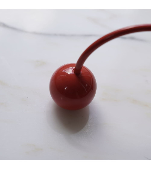 Tiradores de mueble de latón 10 ROJO