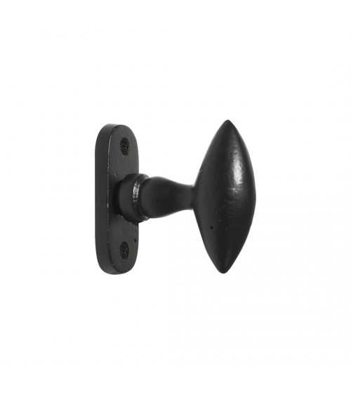 Tirador de puerta retro - industrial de hierro 254 ovalado - tirador de diseño