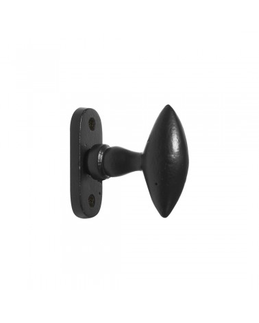 Tirador de puerta retro - industrial de hierro 254 ovalado - tirador de diseño