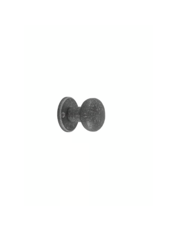 PAR BOTÓN DE PUERTA PHR /50 HIERRO ENVEJECIDO - (VO) 45mm